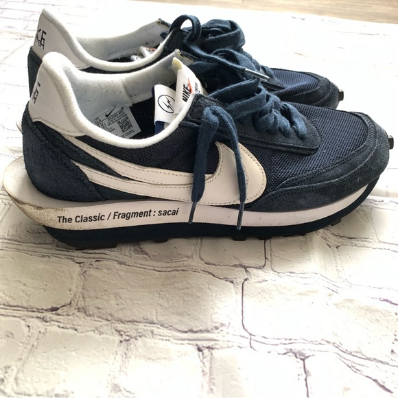 Fragment Design x Sacai x LDV Waffle "Blackened Blue" - Picture 3 of 10